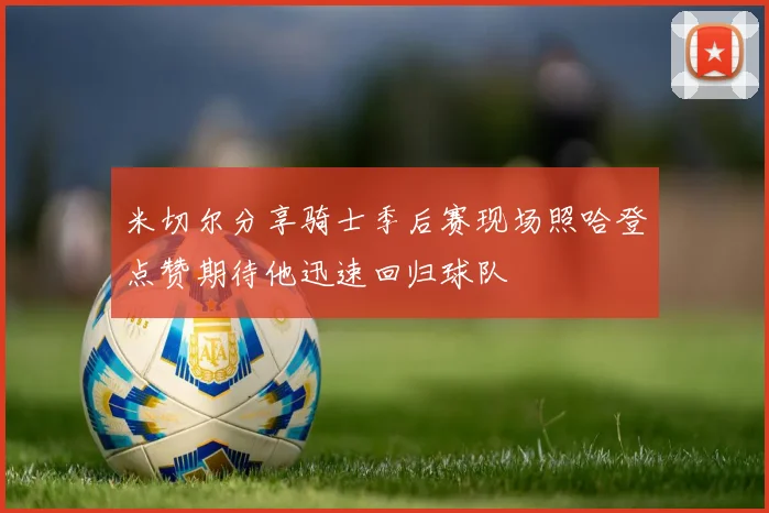 米切尔分享骑士季后赛现场照哈登点赞期待他迅速回归球队